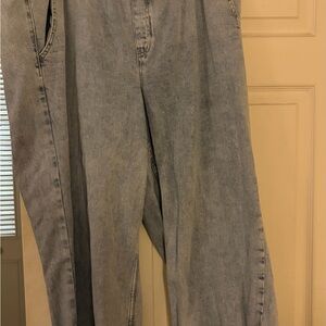 GAP Women’s Wide Leg Drawstring Jeans